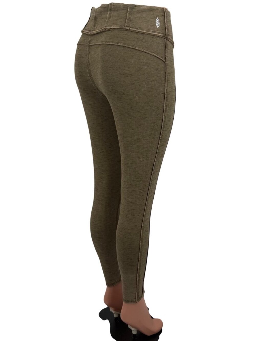 NWT Free People Movement Washed Green High Waist Leggings - Picture 13 of 16